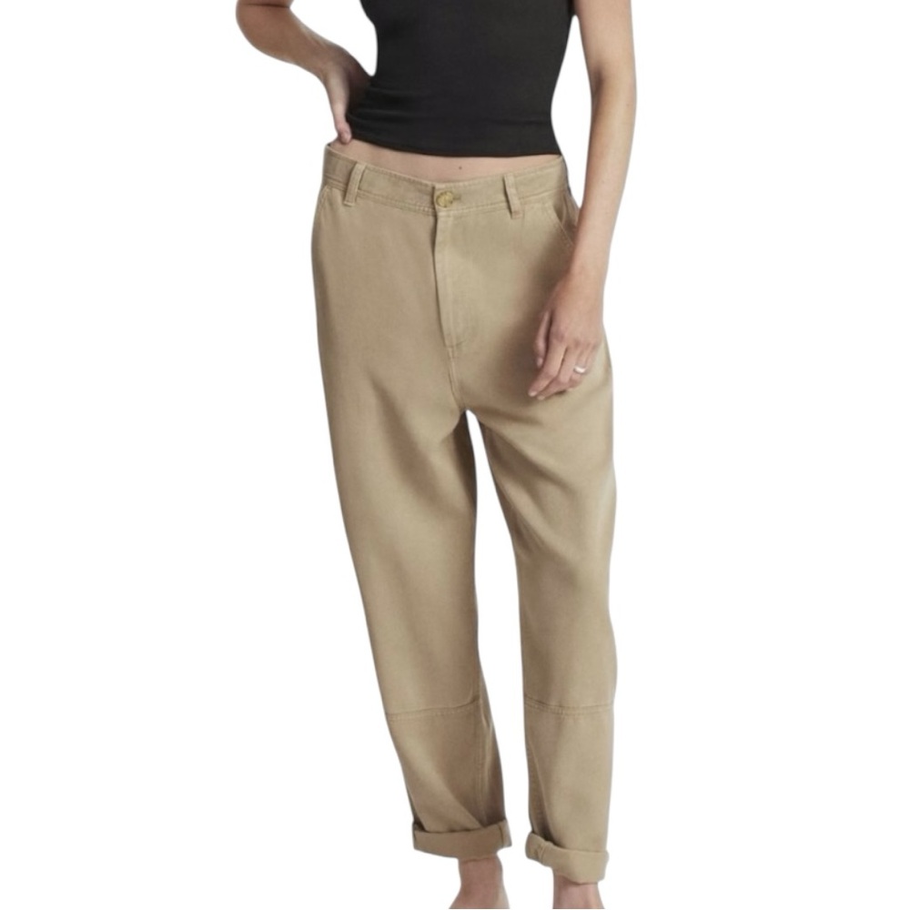 Everlane Tan Ankle Pants